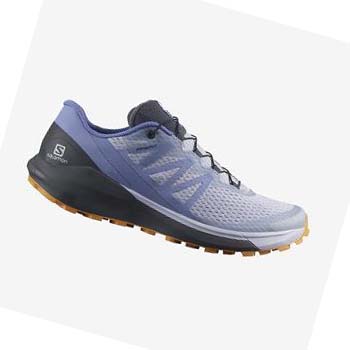 Salomon SENSE RIDE 4 Trail Futócipő Női Kék | HU 2877GSO